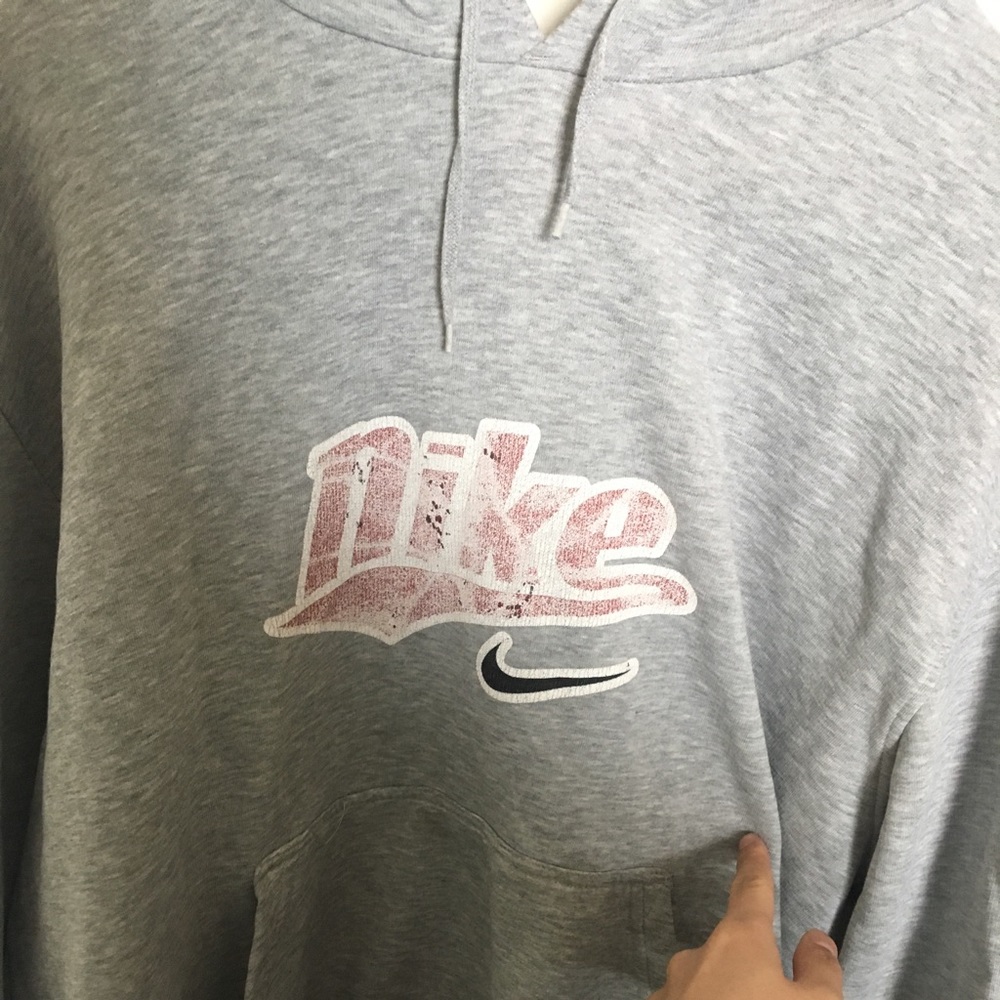 Vintage Nike logo hoodie